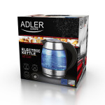 Adler AD1246 Hervidor de Agua Eléctrico Cristal 1,8 Litros