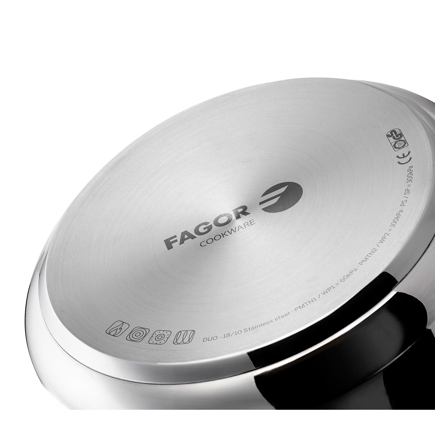 Fagor - Olla Rápida Future 10 Litros - Sistema Valvular, Cierre Automatico,  Cestillo Multiuso, Apta para Induccion