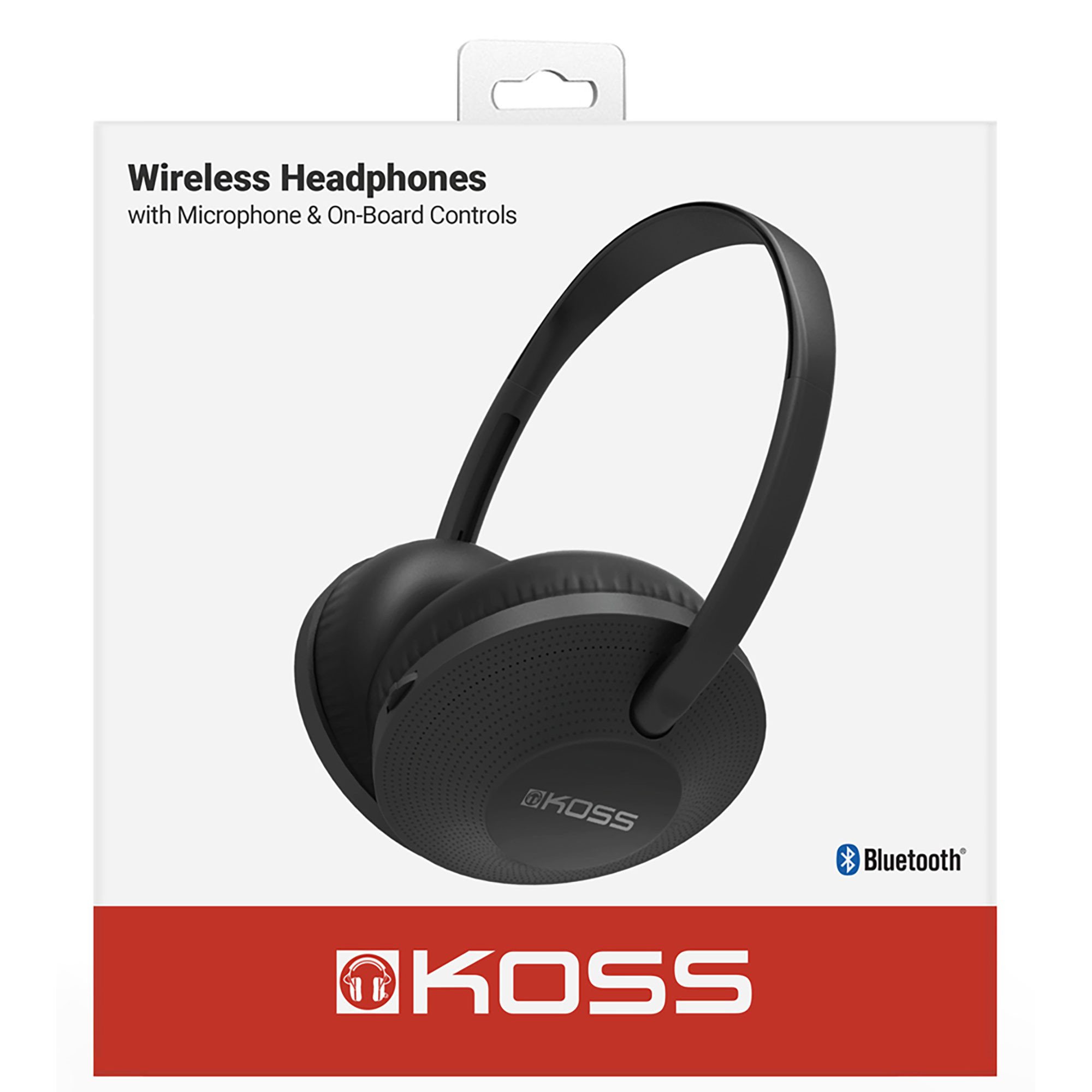 Koss KPH7 Auriculares Inalámbricos, Cascos de Diadema con Micrófono,  Bluetooth 5.0 Wireless, Batería Recargable 18 h