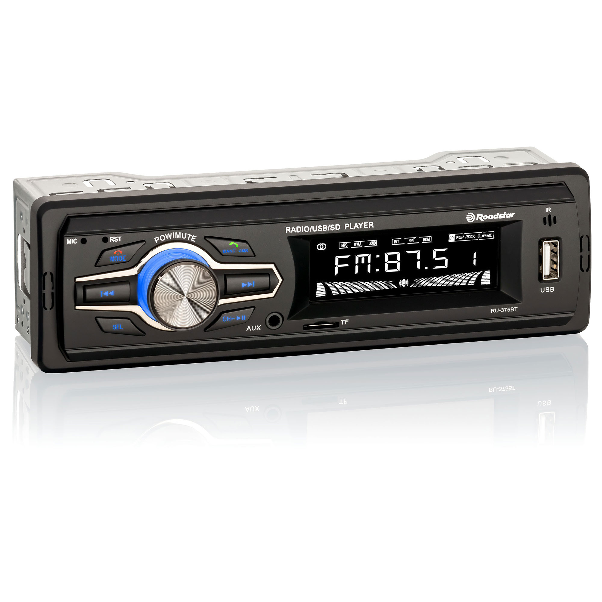 Radio para coche Bluetooth Manos libres Estéreo para coche con USB