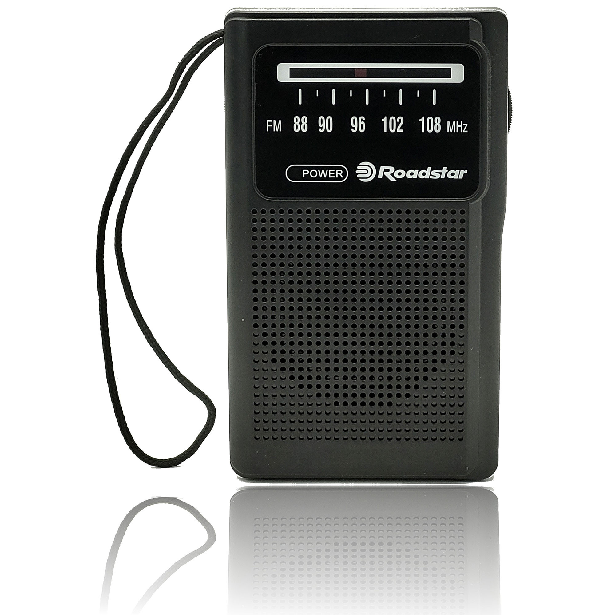 RADIO PORTÁTIL BT CON PANTALLA LED/USB/SD/FM/BATERIA RECARGABLE. BLACK