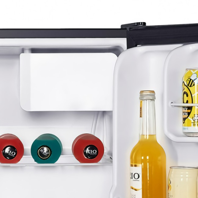 Mini-frigorífico KS50-A, 46 litros, com congelador